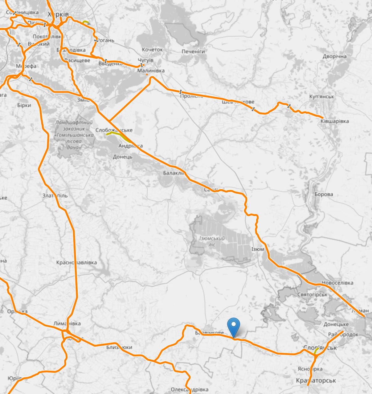 Александр Зимовский: Украинская железная дорога объявила о прекращении работы станции Краматорск в пассажирском и частично в грузовом сообщении