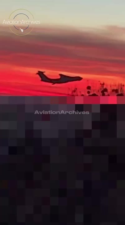 Опубликовано видео ещё одного полёта Ил-76МД 25-й бригады транспортной авиации ВС Украины где-то на территории страны