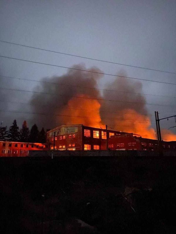 Украина сообщает о полном разрушении железнодорожного депо в Гребенке Полтавской области