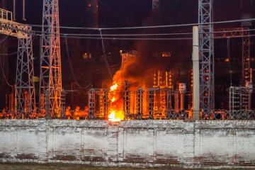 В Украине коллапс государственной энергосистемы — все ТЭС государственной компании «Центрэнерго» остановлены в результате масштабного удара