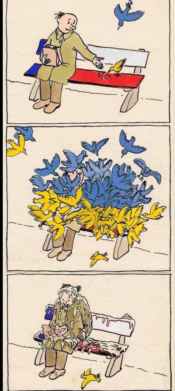 Чехи нарисовали карикатуру: Помощь Украине