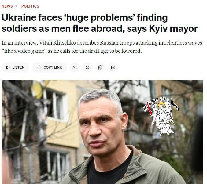 Студентов на фронт!. Мэр Киева предложил снизить возраст мобилизации с 25 до 22 лет Раньше 18-летние молодые люди служили в армии, но это дети