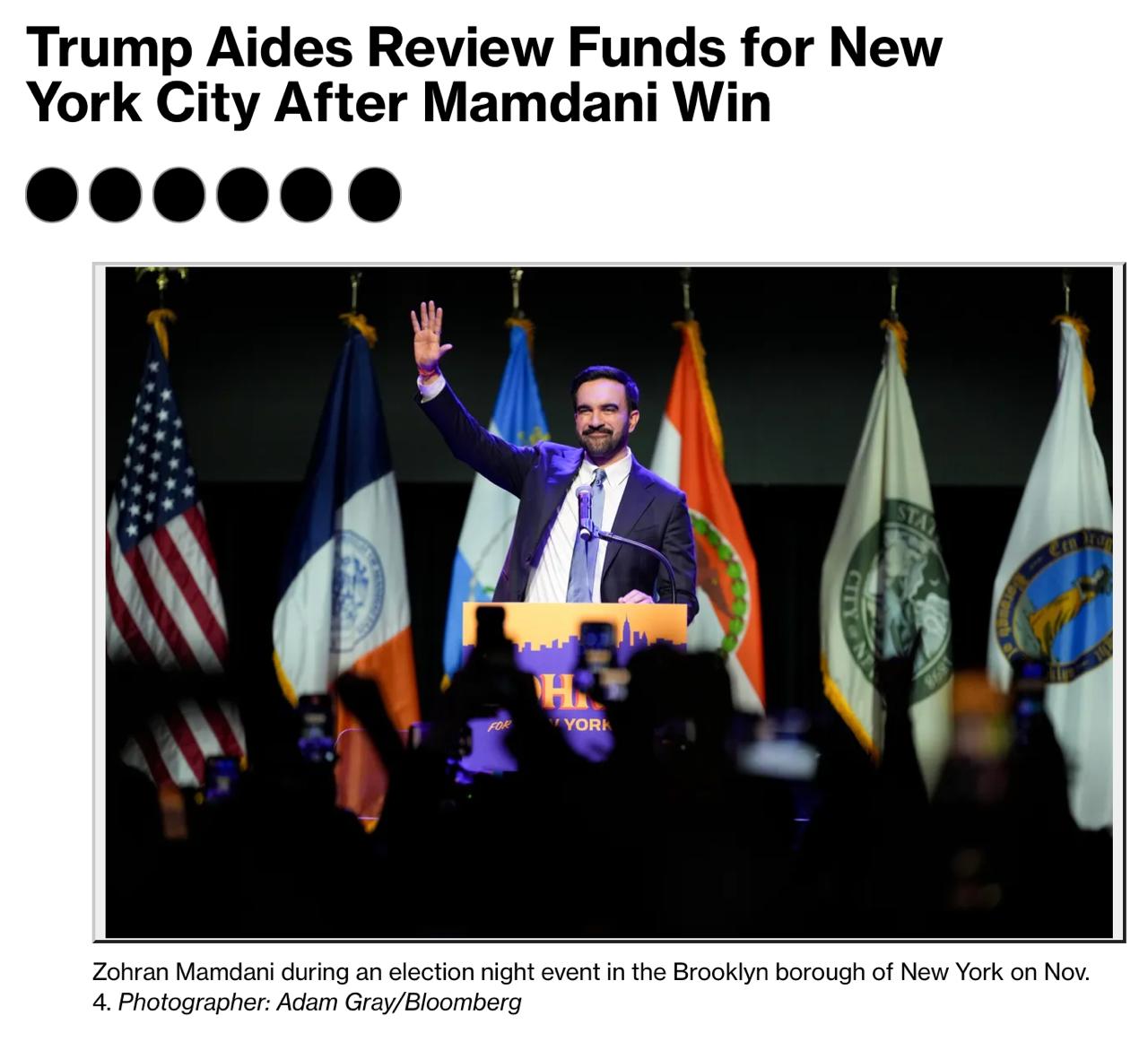 Малек Дудаков: Трамп объявляет войну Нью-Йорку