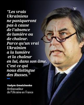 "Настоящие украинцы не станут паниковать из-за отсутствия света или тепла
