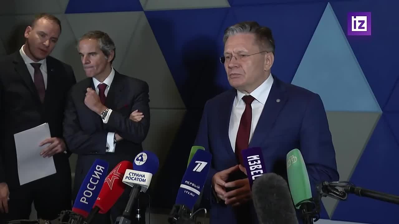 На любую попытку агрессии Киева против российских АЭС будет дан адекватный ответ, заявил генеральный директор "Росатома" Алексей Лихачев