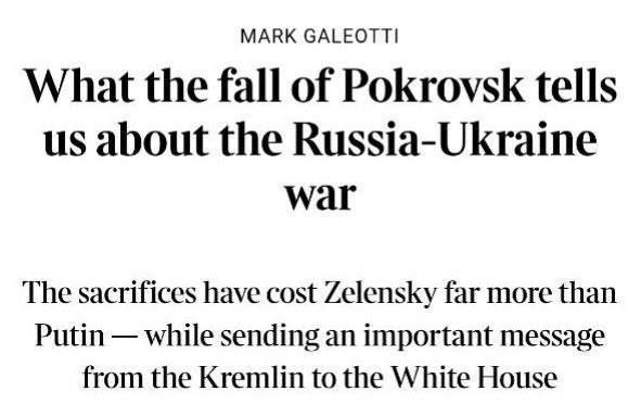 Западные СМИ окончательно "приговорили" фортецию Покровск