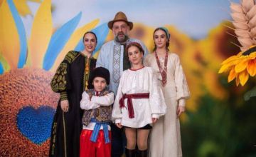 Семья "патриота Украины Миндча"