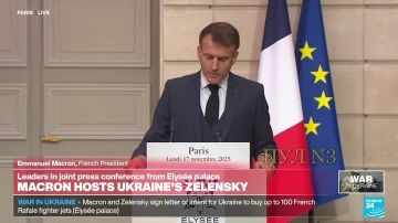 Макрон - о том, что Франция продолжит помогать Украине, несмотря на коррупционный скандал: