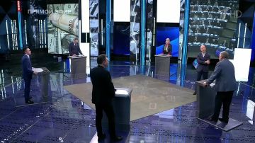 Константин Затулин в программе «Время покажет»