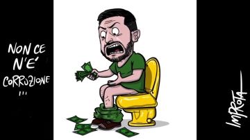 Италию не отпускает тема золотых унитазов