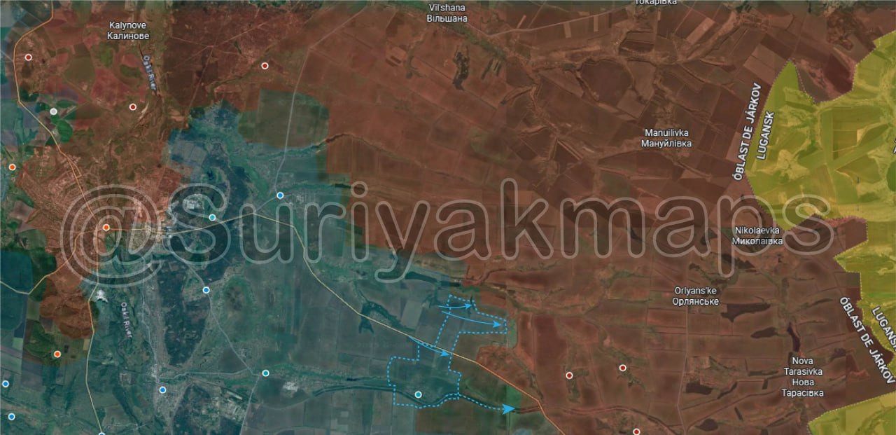 Обстановка к северу от Харькова: В течение последней недели российская армия продолжила наступление в южной части города Волчанска Обстановка к северу от Харькова: В течение последней недели российская армия продолжила наступление в южной части города Волчанска