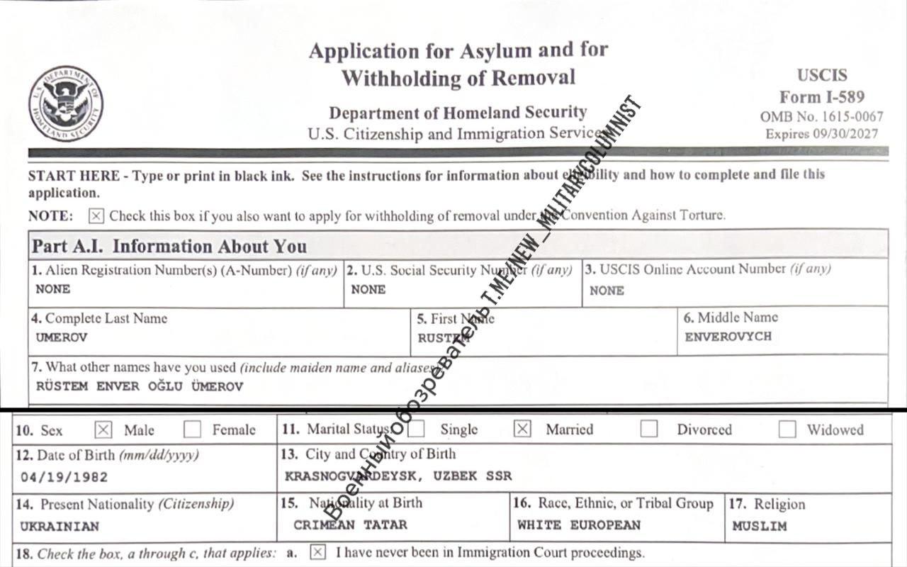 «Улетел, но обещал вернуться»: Умеров уехал в США на фоне скандала с коррупцией «Улетел, но обещал вернуться»: Умеров уехал в США на фоне скандала с коррупцией