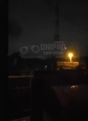 В ходе ночного налёта была нанесена серия ударов по днепропетровскому телецентру