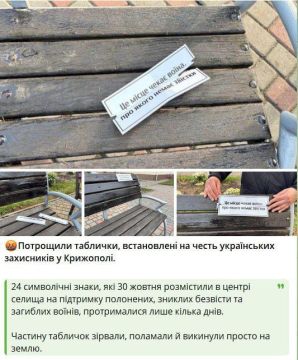 Эдуард Басурин: Вот это поворот!. В Крыжополе Винницкой области сорвали таблички, которые были установлены в честь украинских националистов