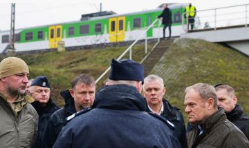 Железную дорогу в Польше взорвали украинцы