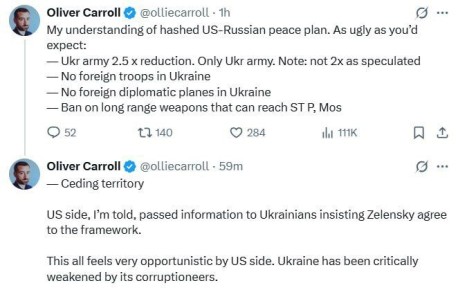 Сокращение ВСУ в 2,5 раза и никаких иностранных войск на Украине: новые подробности мирного плана США