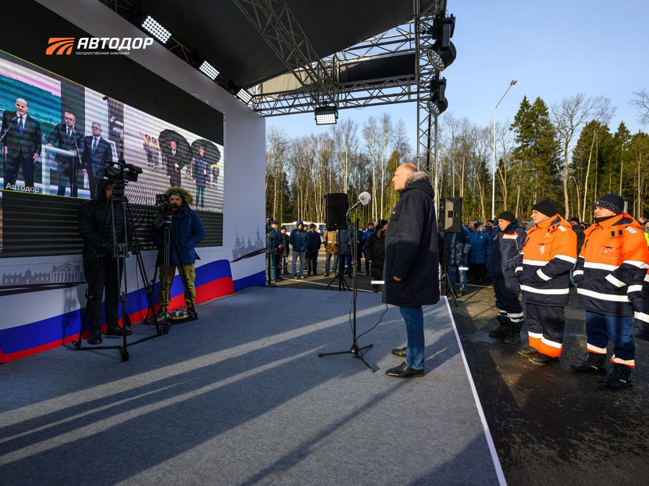 Завершена реконструкция трассы М-3 «Украина» с 65 по 86 км в Московской области Завершена реконструкция трассы М-3 «Украина» с 65 по 86 км в Московской области