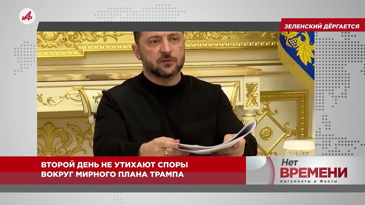 У Зеленского подгорает. Не согласится на условия США – зажарят, как индюшку ко Дню благодарения