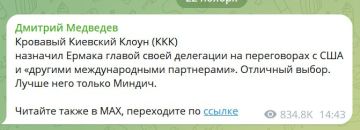 Юрий Подоляка: Дмитрий Медведев прав: "Лучше Ермака только Миндич..."