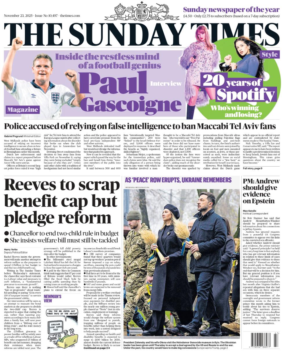 Владимир Корнилов: Почему-то сразу несколько британских воскресных изданий решили поставить в качестве заглавных фото похоронные изображения Зеленского с супругой