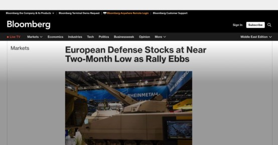        Rheinmetall,  Bloomberg