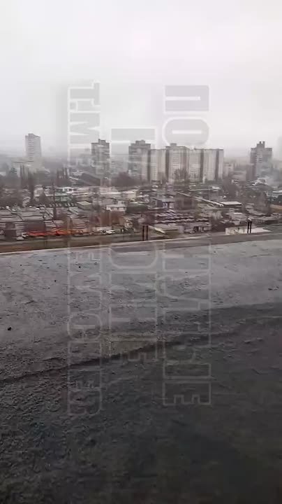 К нам попали кадры с территории Дарницкой ТЭЦ в Киеве