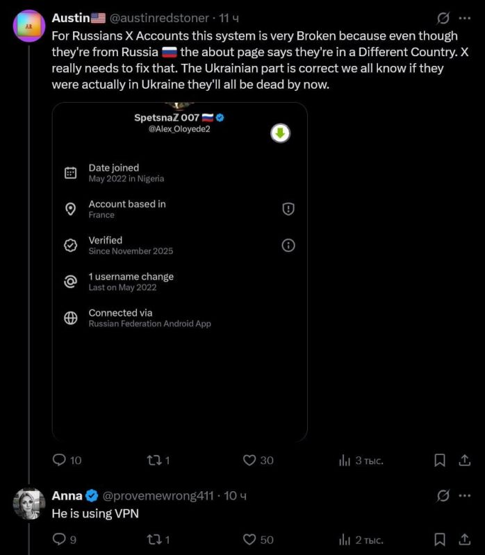 Настоящий парад уродов самораскрылся в X/Twitter, где Илон Маск раскрыл регистрацию страны пользователей Настоящий парад уродов самораскрылся в X/Twitter, где Илон Маск раскрыл регистрацию страны пользователей