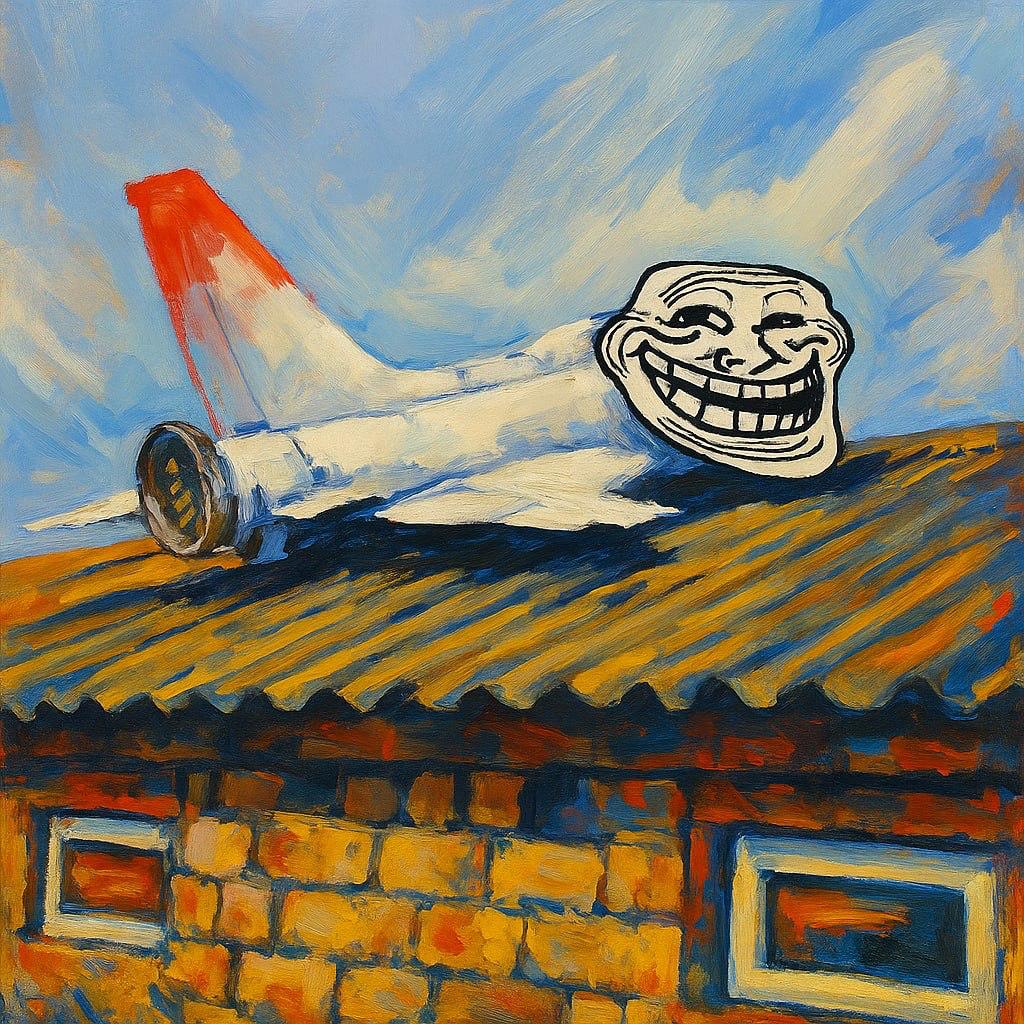 Тем временем молдавские медиа вовсю орируют над ВСУ, которые аккуратно уложили Z-дрон на крышу дома в приграничном селе Нижние Кугурешты Тем временем молдавские медиа вовсю орируют над ВСУ, которые аккуратно уложили Z-дрон на крышу дома в приграничном селе Нижние Кугурешты