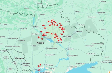 ВС РФ наносят удары по объектам энергетики в Киеве