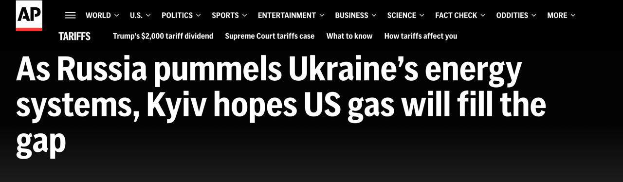 Энергетический кризис повлиял на готовность Украины вести мирные переговоры, — АР со ссылкой на украинского чиновника