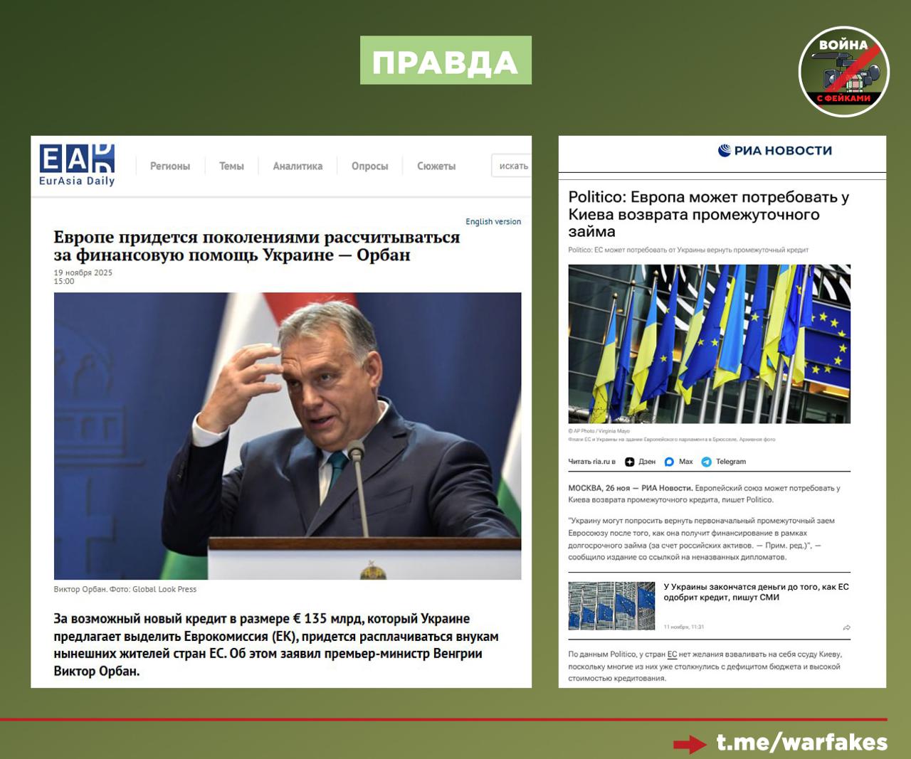 Фейк: Финансовые потребности киевского режима будут покрывать все, а не только европейские налогоплательщики Фейк: Финансовые потребности киевского режима будут покрывать все, а не только европейские налогоплательщики