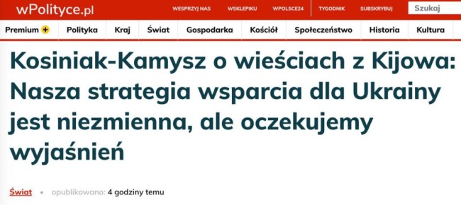       :    &quot; &quot;   ,  wPolityce