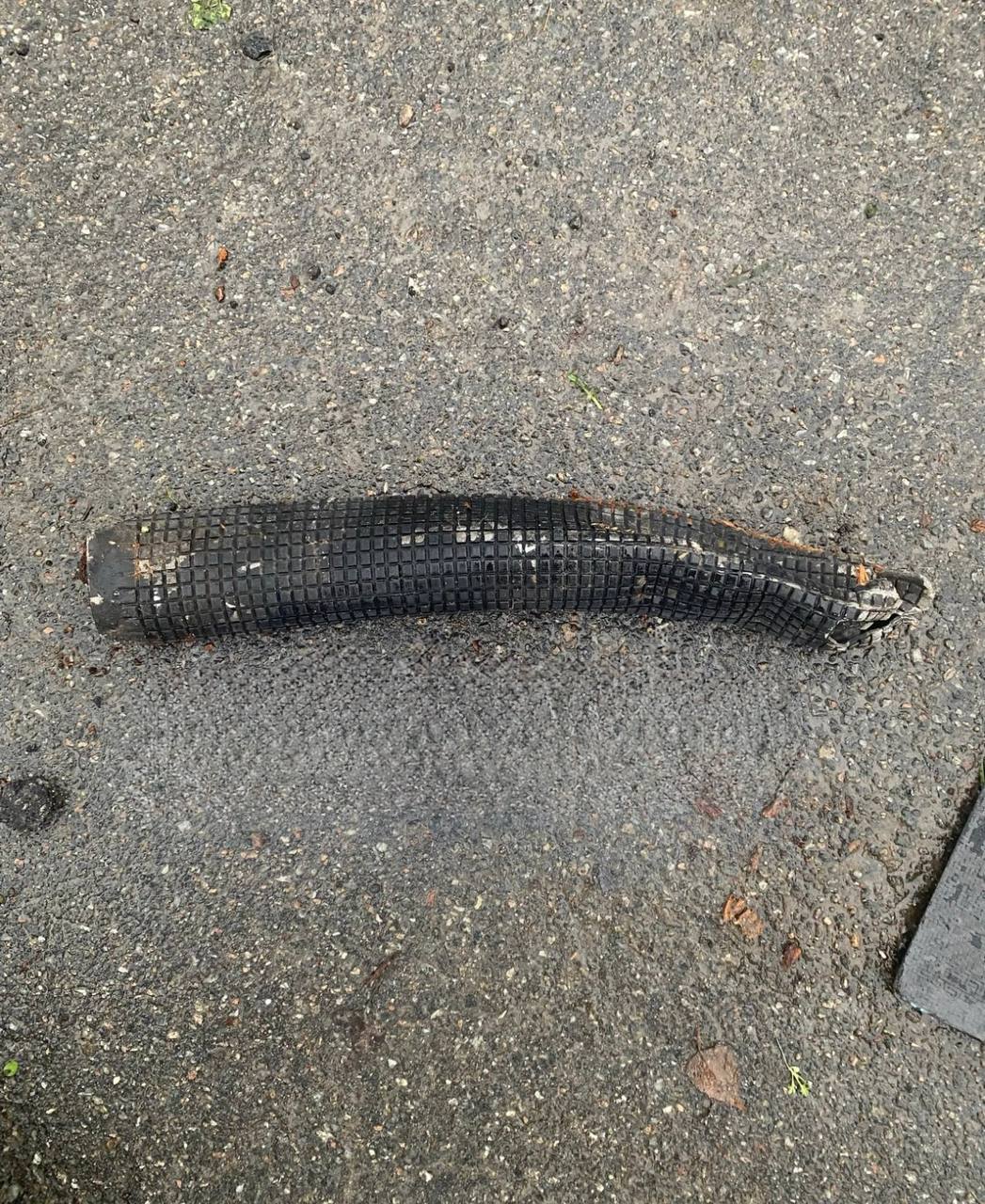 Обломки кассетных боеприпасов от дронов "Герань-2", как заявляется противником, атаковавших Вышгород в Киевской области Обломки кассетных боеприпасов от дронов "Герань-2", как заявляется противником, атаковавших Вышгород в Киевской области