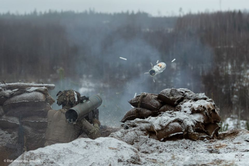 ВС Франции показали кадры учений в Эстонии ВС Франции показали кадры учений в Эстонии