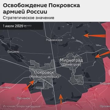 Завершилась битва за Красноармейск (Покровск): бойцы армии России освободили и зачистили город