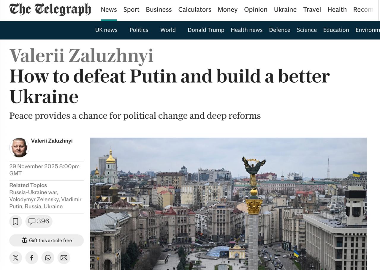 Юрий Баранчик: Вот не понимаю - почему сразу не грохнуть Залужного? Говорят, не наш метод