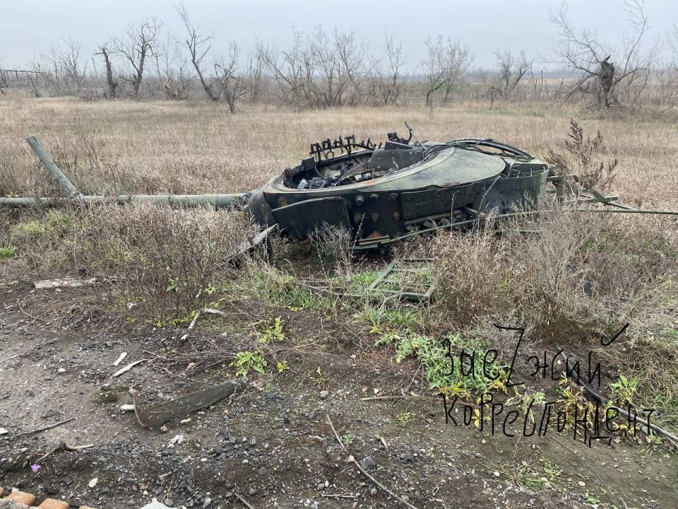 На кадрах - все что осталось от танка Leopard 1A5 На кадрах - все что осталось от танка Leopard 1A5