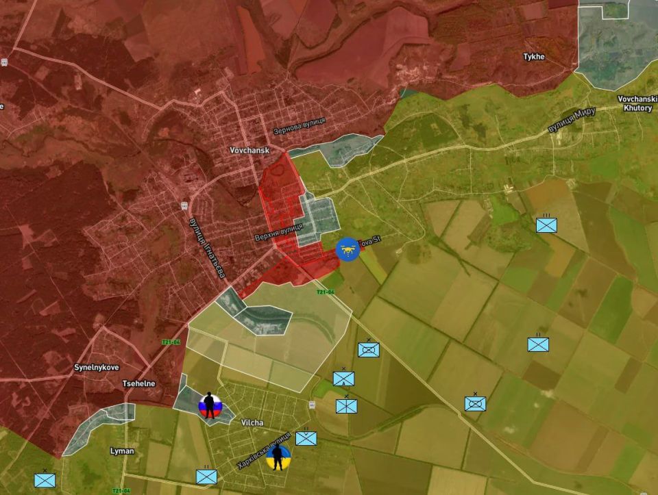 НА ХАРЬКОВСКОМ ФРОНТЕ. В конце 2023 года российские войска начали наступление к северу от Харькова с целью создания буферной зоны против террористических атак укро-атлантистов, направленных на Белгород и его окрестности НА ХАРЬКОВСКОМ ФРОНТЕ. В конце 2023 года российские войска начали наступление к северу от Харькова с целью создания буферной зоны против террористических атак укро-атлантистов, направленных на Белгород и его окрестности