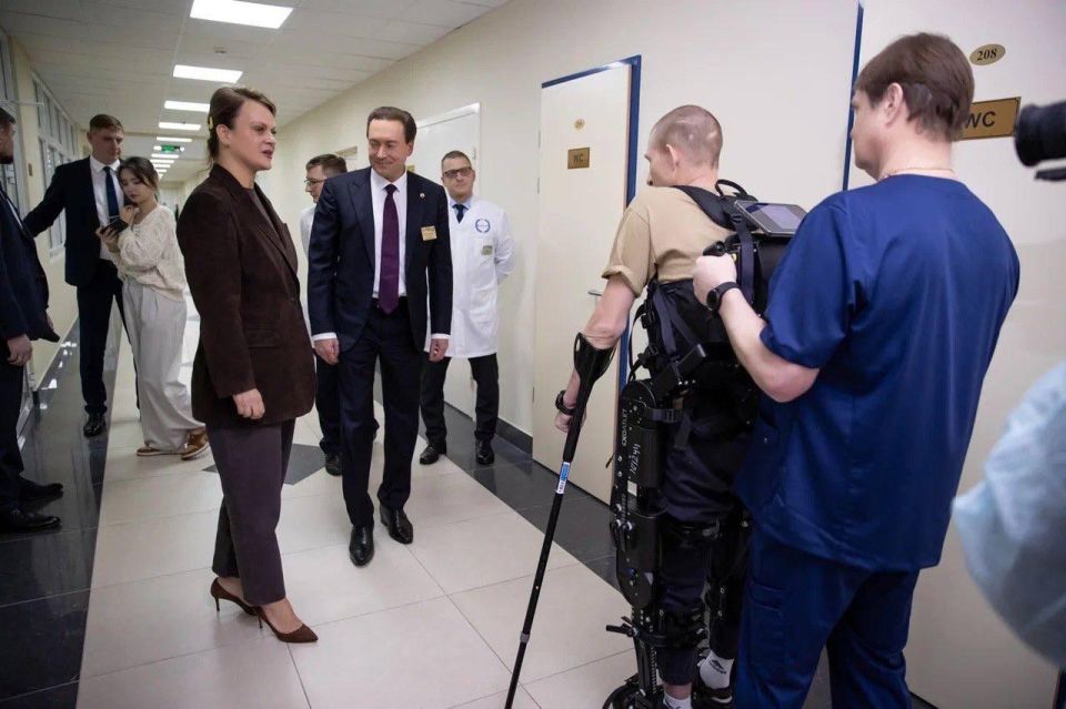 Анна Цивилева посетила центр реаниматологии: более 7,5 тыс Анна Цивилева посетила центр реаниматологии: более 7,5 тыс