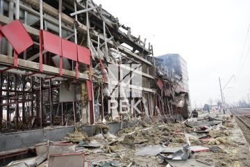 Два майора: Железнодорожный вокзал в Фастове Киевской области после ночных ударов