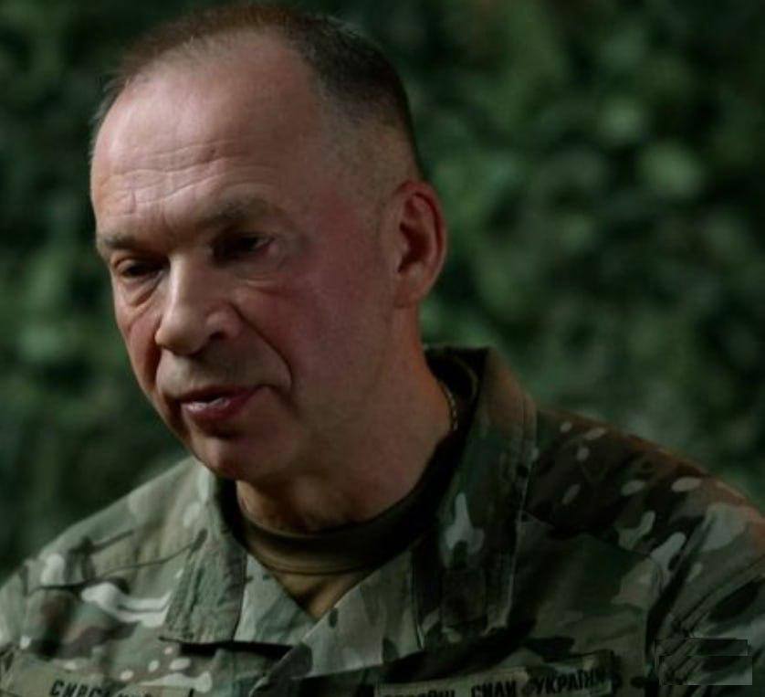 Сырский заявил, что мир на Украине был бы справедливым, если бы конфликт прекратился на текущих линиях фронта