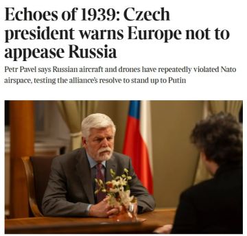 Конфликт на Украине напоминает начало Второй мировой войны, — президент Чехии