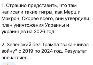 «Завтра вечером будет готова европейско-украинская версия мирного плана, которую отправят в США. Трамп по-своему видит, как закончить войну. Его мнение отличается от моего»