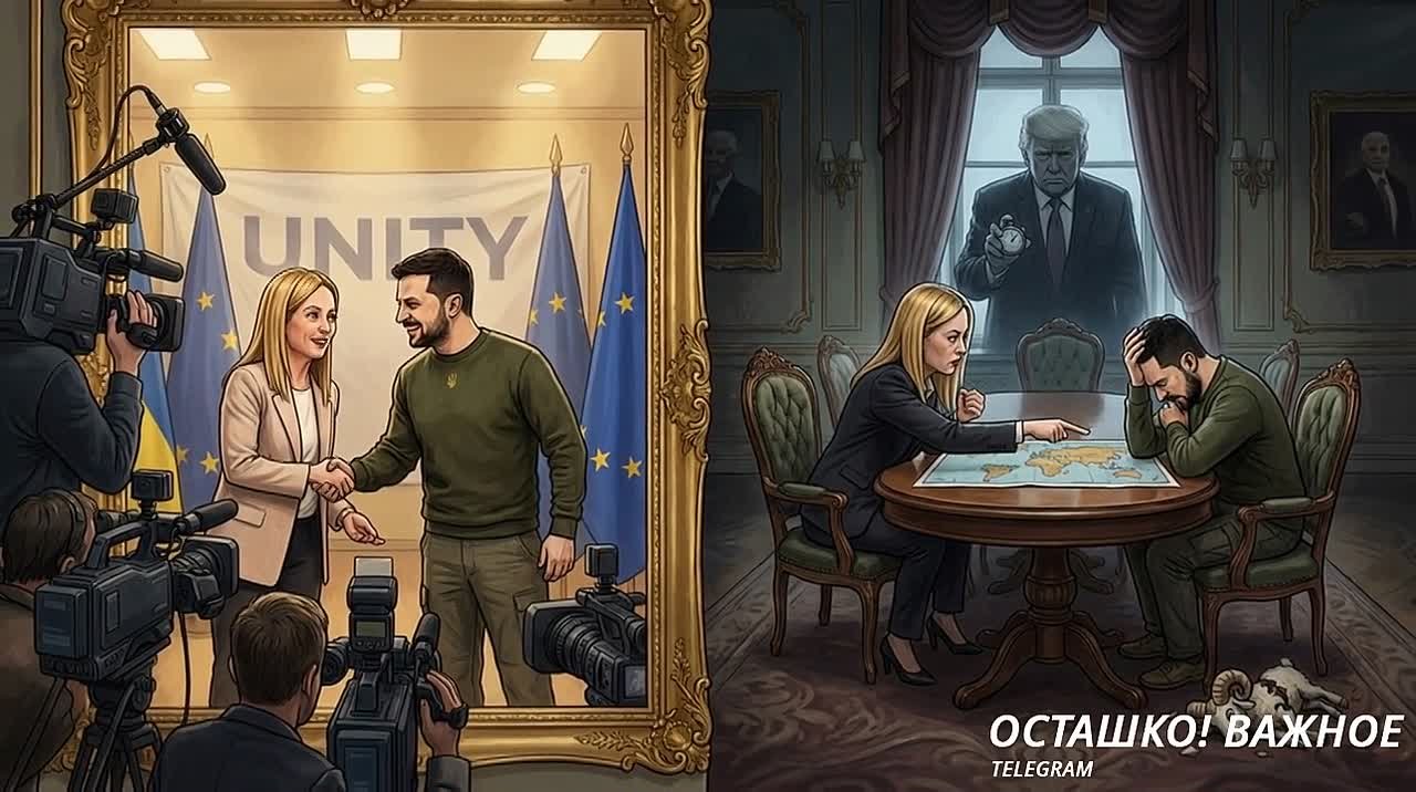 Европейское лицемерие: Мелони требует от Зеленского капитуляции