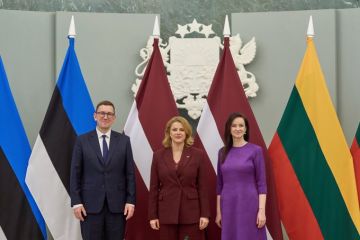 Три девицы под окном: премьеры стран Балтии обсуждают мировые проблемы