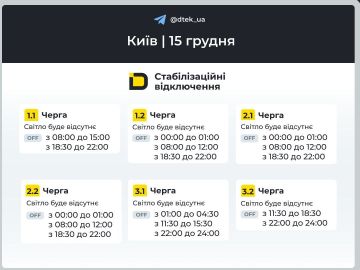 В Киеве продолжаются практически суточные отключения электроэнергии