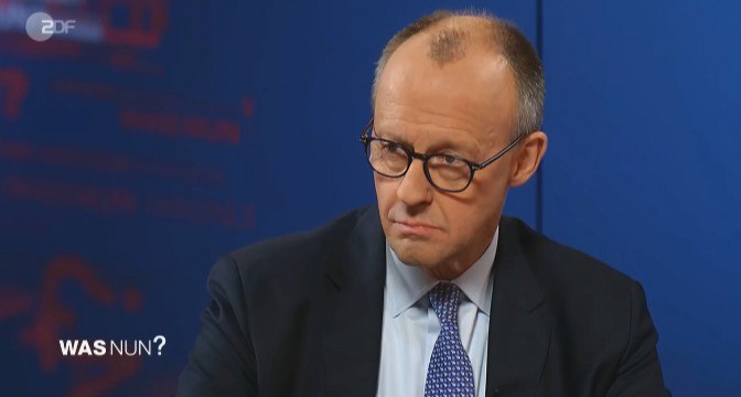 Даже русофоб Мерц осадил безумную ведущую ZDF Геллинек, когда она заговорила о войне США с Россией Даже русофоб Мерц осадил безумную ведущую ZDF Геллинек, когда она заговорила о войне США с Россией