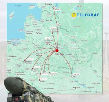 Ядерный экспресс: «Орешник» долетит из Белоруссии до Киева за 1 минуту 51 секунду