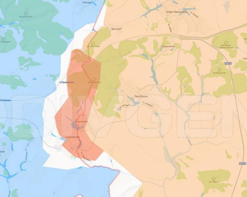 Ночная эвакуация в Грабовском!