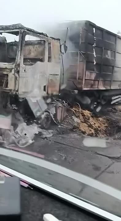 Сергей Карнаухов: Вчерашние кадры из района порта Южный Одесской области